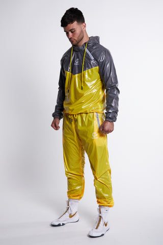 Hybrid Performance Sweat Suit - Yellow/Grey