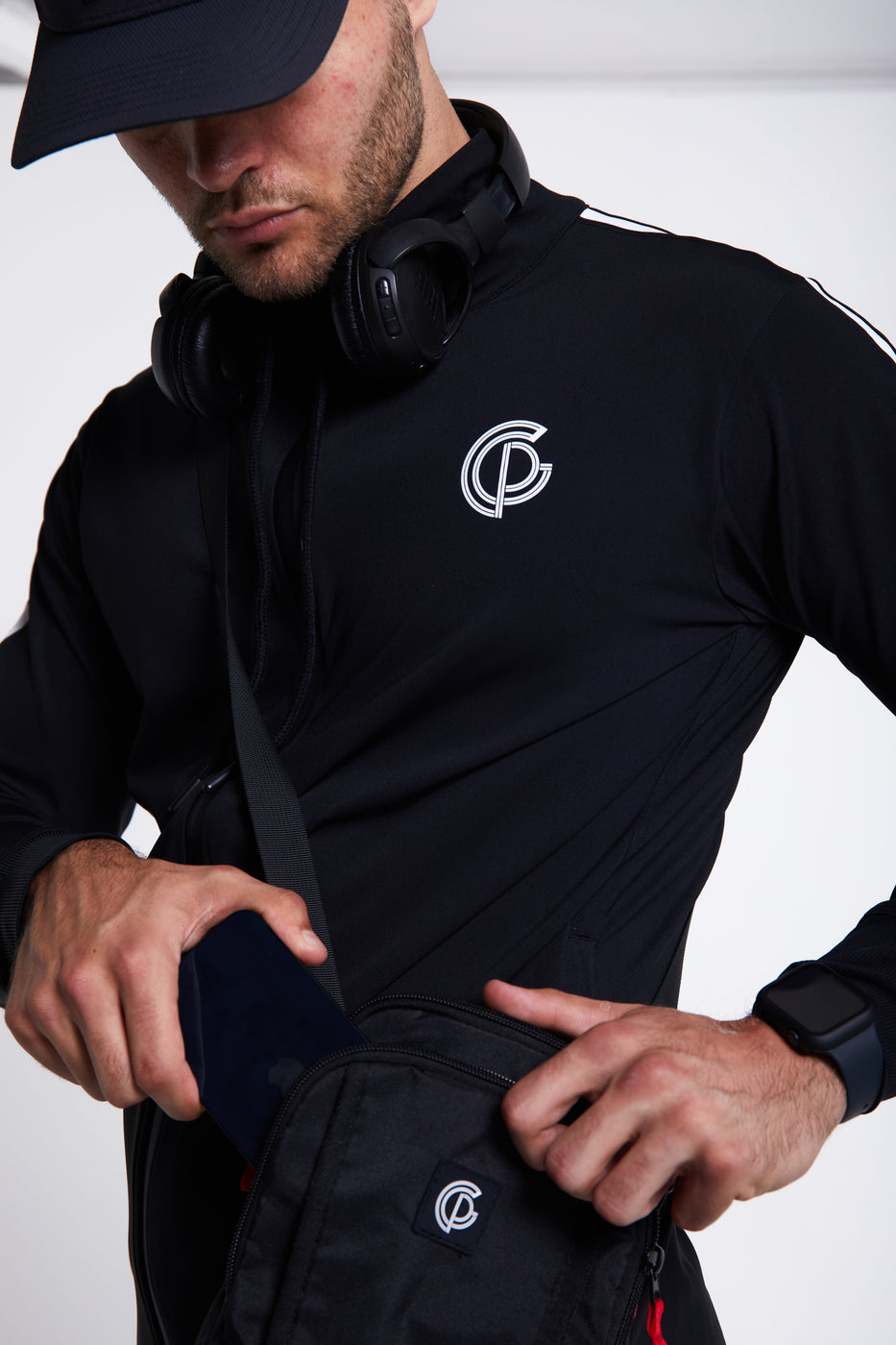 Gympro Original Tracksuit Black White Gympro Apparel