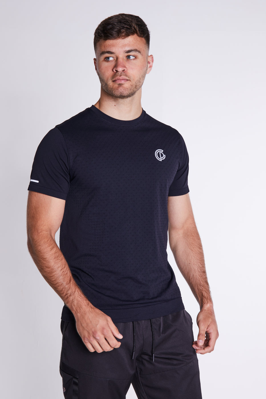 Hybrid Performance T-shirt - Black – GymPro Apparel