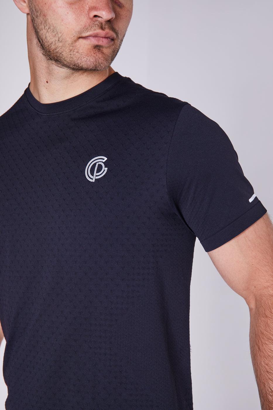 Hybrid Performance T-shirt - Black – GymPro Apparel