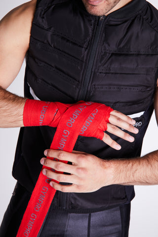 4.5m Boxing Hand wraps - Red