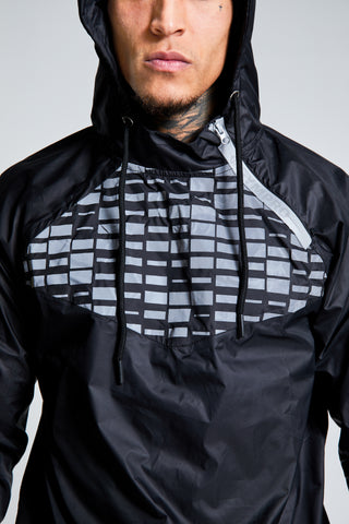 Hybrid Reflective Performance Sweat Suit - Black