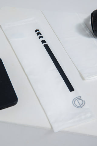 Mens - GymPro Hyper Compression Arm Sleeve - White