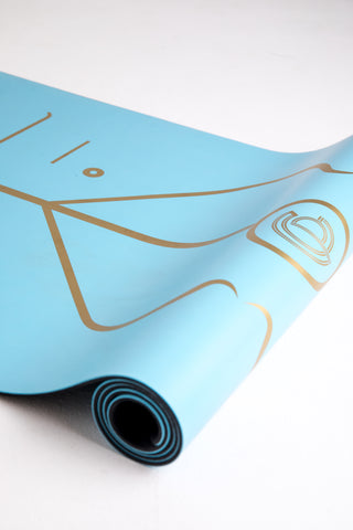 Eco Yoga Mat - Blue
