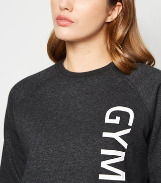 Womens - Iconic Logo Sweatshirt - Grey