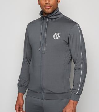 Grey GymPro Legacy Tracksuit Top